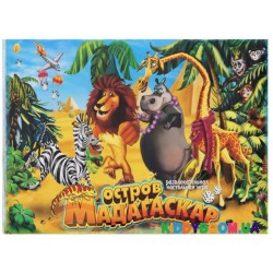 Игра средняя настольная Danko Toys Остров Мадагаскар DT G31